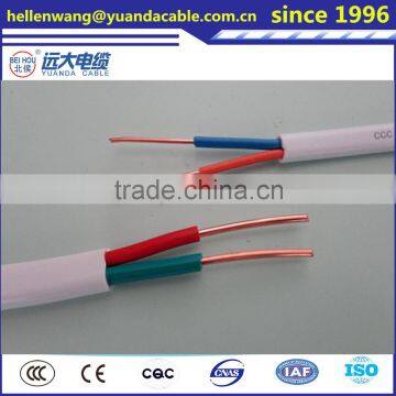 BVVB BLVVB copper conductor PVC insulated PVC sheathed electric flat parallel wires and cables