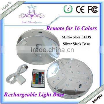 Multicolor Rechargeble LED Glass Wine Bottle Light For Bar Bottle photo-6