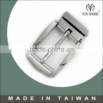 Taiwan buckle factory brand logo man 30mm square ring belt buckle