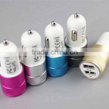 12-24V USB Car Chargers Dual USB Car Charger
