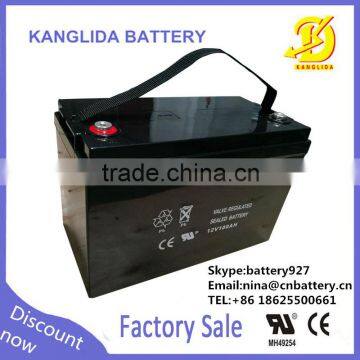 12v 100ah deep cycle rechargeable storage solar energy battery CA121000