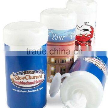 30pcs disposable promotion mini wet wipe/oem factory in China