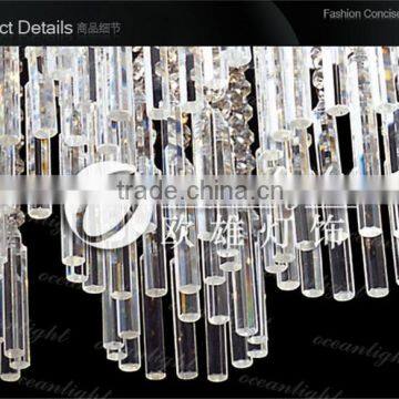 Luxury Crystal LED Ceiling Lamps in Residence Flush Amount OAL003 photo-3