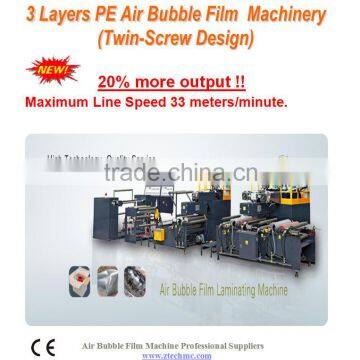 Bubble Swinmming Pool Solar Cover 3 Layers PE Air Bubble Film Wrap Machinery photo-2