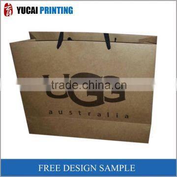 Promotion Custom Print Brown Paper Bag