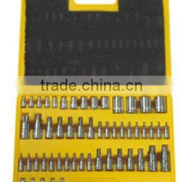 60 pcs bits socket set