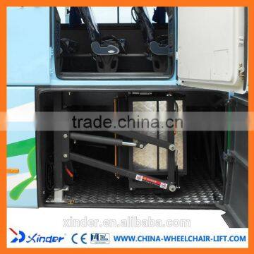 WL-T Rotating Electric Hydraulic Coach Wheelchair Lift for Tourist Bus