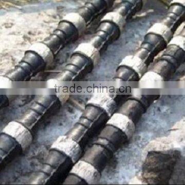 Diamond wire saw for granite quarrying