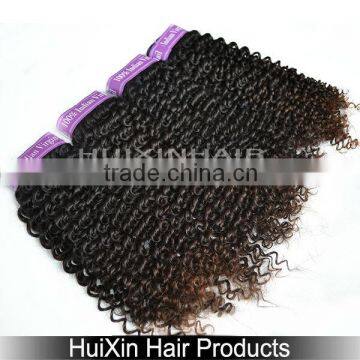 Factory Wholesale High Quality 5AAAAA Virgin Mexican Human Hair Extensions 8"-34" Non-Remy Kinky Curly