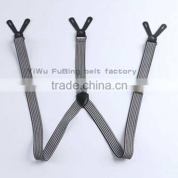 Boy and Girl Elastic Fabric Suspenders Belt With pu Buckle