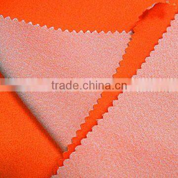 aramid woven fabric in high vis orange color 260gsm