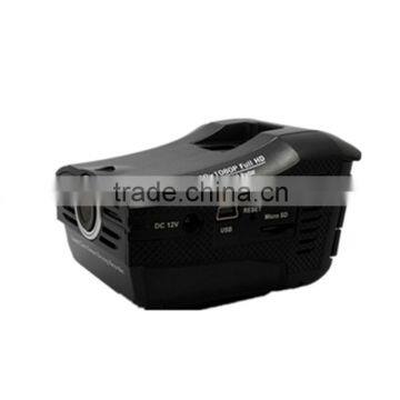 Hidden Car Dvr Spy Recorder Gps Navigator Radar Detector & Car Video Recorder 3 In 1