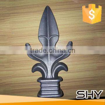 garden decoration ornamental cast aluminum spears