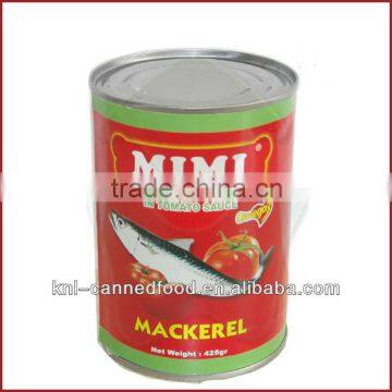 mackerel fresh fish in tomato sauce