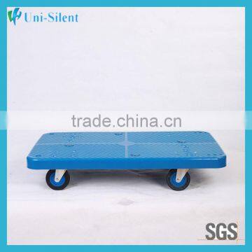 200kg uni-silent plastic deck cart with low price used for tools