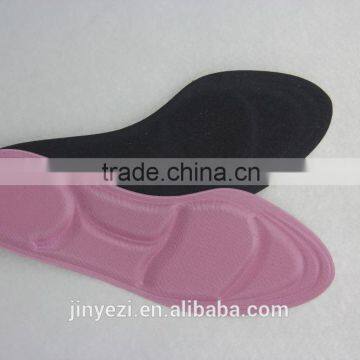 5D memory foam sport insole air cushion arch support memory insoles for shoes