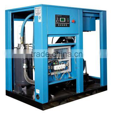 90kw excellent transmission system screw air compressor