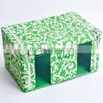 Newest design foldable decorative storage bin for bedroom