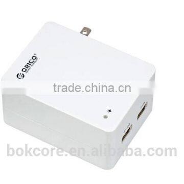 ORICO hot DCA-2U dual port travel usb wall charger for sumsung / mobile phone / table PC