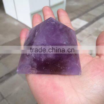 Beautiful rock amethyst crystal pyramid for sale