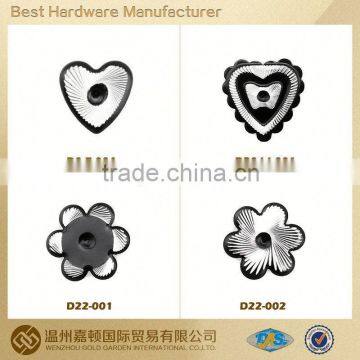 Skull Gold Fashion Flat Back Stud Pattern Hotfix Metal Nailhead