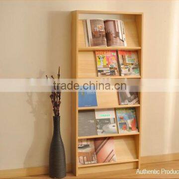 3 shelves shallow bookcase
