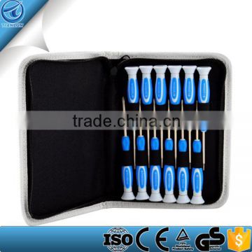 12 PC Phillips, Slotted, Torx and Pentalobe Precision Screwdriver Set