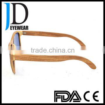 Italy Design Wood Frame Cat.3 UV400 Polarized Sunglasses