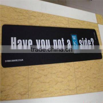 custom cheap rubber bar rail mat