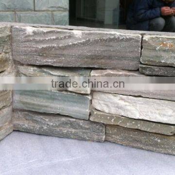 High Quality Cement Back Natural Exterior Stone Wall photo-3