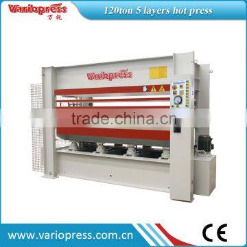 laminating wood veneer hydraulic press machine