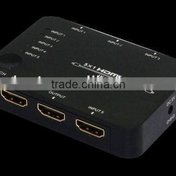 HDMI switch 5x1, HDMI 1.4, 4K x 2K