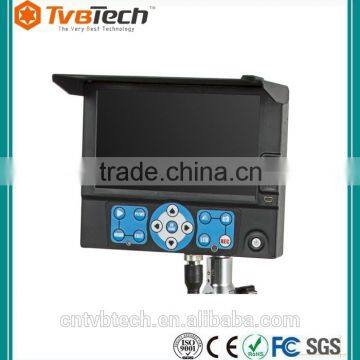 120M Fiberglass Cable 7'' TFT LCD Monitor CCTV Pipe Inspection Camera System/Drainage Camera Inspection With Meter Counter