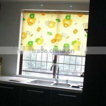 Home Basics printed roller blind,designs curtains for rooms