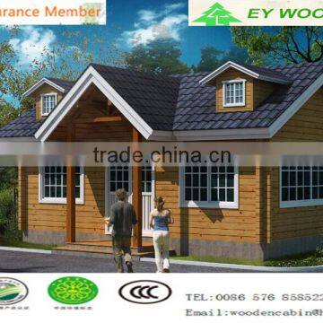 2015 Hot Sale Wood prefab log cabin House for Holiday