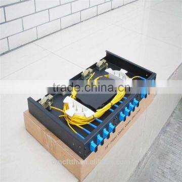 12 core rack-mount type FIber optic patch panel