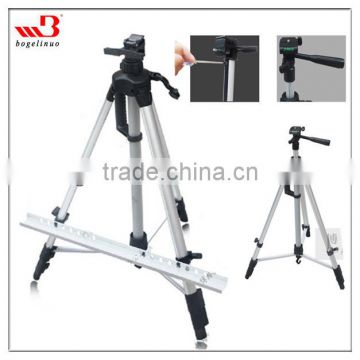 in stock 61.5-170cm double use as painting easel and camera tripod easel stand