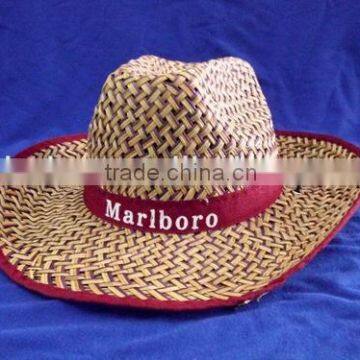 cowboy straw party hats