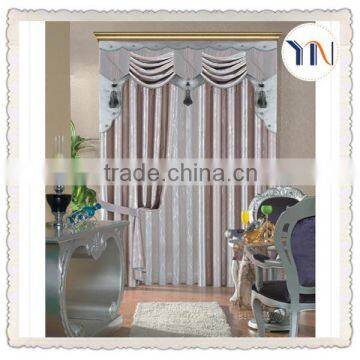 foiling blackout fabric luxury window curtain for sale