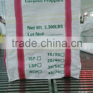 PP ton bag packing iron ore,U type over