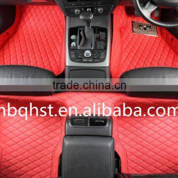 full set custom design 3D car mat/PU leather right hand drive car floor mats