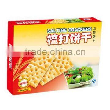 Sugar Free Soda Cracker Biscuits Crisp Square Healthy Food