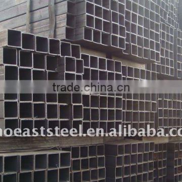 Q345B black hot rolled welded square/rectangular steel pipe