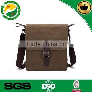 2015 china supplier direct sale classical canvas man bag, best man bags, mens Single shoulder bag