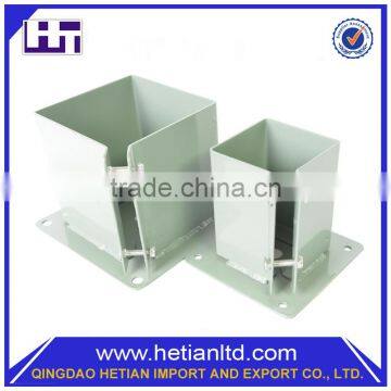 Adjustable Steel Fence Post Bolt Down Post Base