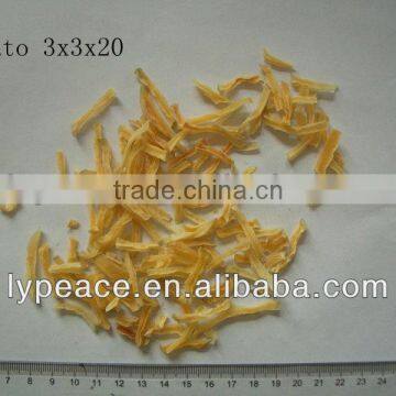 super 3x3x20mm dehydrated potato strips