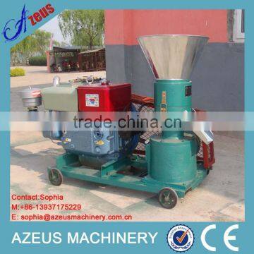 2015 Newly Designed Flat Die Small Wood Pellet Making Machine