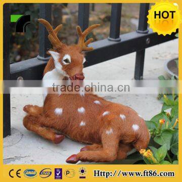 plush unstuffed animal scarface deer decoy