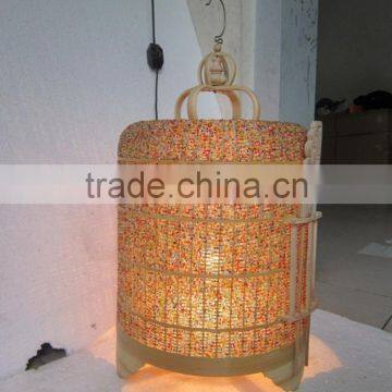 Beautiful bamboo lantern made in Vietnam