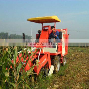 self-propelled sweet corn harvester